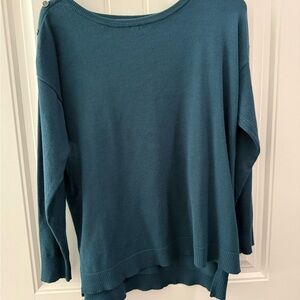 Teal Long Sleeve Sweater